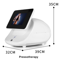 Luftkompressions-Massagegerät für Lymphdrainage, Körperformung, Infrarot-Wärmebehandlung und Vibrationstherapie mit Hautanalyse-Funktion für Schönheitssalons und Spas