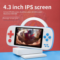 Console de jeu vidéo rétro Xy-11, boîtier en alliage d'aluminium, console de jeu portable 6800, console de jeu portable