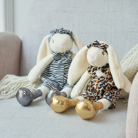 Peluche promotionnelle Lapin de Pâques, jouet en peluche Lapin aux longues oreilles, animaux en peluche