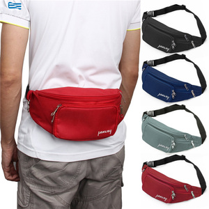 Sac banane sac de taille Offre Spéciale en gros logo personnalisé léger étanche imprimé ceinture réglable en plein air course sac de taille - Product Image 6