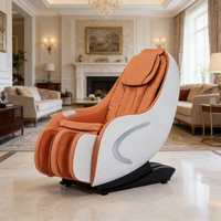 Fauteuil de massage commercial ergonomique à pression d'air intégrale et zéro gravité pour aéroports et centres commerciaux