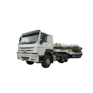 Remolque de camión de cama baja de 3 <span class=keywords><strong>ejes</strong></span>, <span class=keywords><strong>precio</strong></span> bajo, 100 toneladas a la venta - Product Image 2