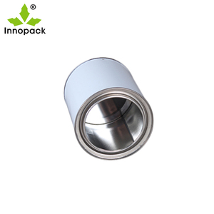 Boîte de conserve en métal couleur 4L 5L seau en acier de qualité alimentaire couvercle encliquetable étanche à l'air résistant à l'eau stockage de peinture solvant - Product Image 5