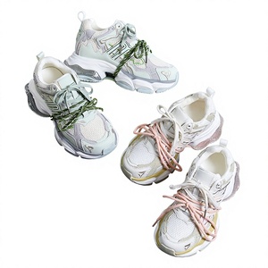 <span class=keywords><strong>GGCC</strong></span> Nuevo Color, Fotos Reales, Zapatillas de Plataforma Gruesa con Cordones, Estilo Dad Shoes, para Mujer, Verano, Transpirables, Ligeras, Último Modelo 2025 - Product Image 1