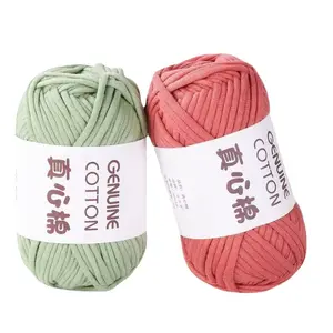 Cotton Nylon Blend Worsted Medium Crochet Knitting Yarn for Beginners