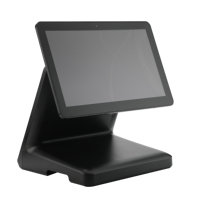 Diseño Delgado Pantalla táctil de 15,6 pulgadas Terminal POS Caja registradora Contador de pago con pantalla opcional de 11,6 pulgadas 2nd Display para Catering
