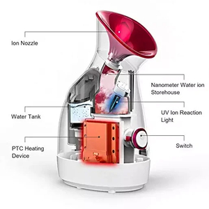 Vaporizador facial profesional nano iónico con vaporizador facial de <span class=keywords><strong>ozono</strong></span> de spa de <span class=keywords><strong>alta</strong></span> <span class=keywords><strong>frecuencia</strong></span> - Product Image 4