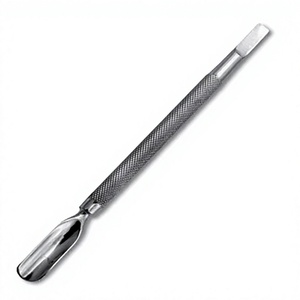 Professional Stainless Steel Fashion Double End Cuticle <b>Nail</b> Pusher for Manicure & Pedicure <b>Nail</b> Cleaner Set - Product Image 1
