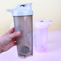 Toaks — bouteille shaker de protéines 500ml 700ml, shaker de haute qualité, sans bpa, à usage pour le gym, fitness, en plastique de qualité alimentaire