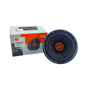 Subwoofer CLUB 1024 para Auto, 10 Pulgadas, Bobina Doble Pasiva, Canasta de Aluminio, 4 Ohmios, 12V, Bocina de Alta Fidelidad - Product Image 2