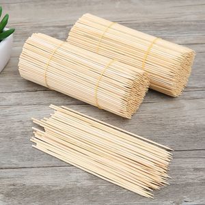 Gậy cho nướng tre xiên cho BBQ trái cây xúc xích sô cô la đài phun nước tự nhiên kebbob xiên thanh - Product Image 3