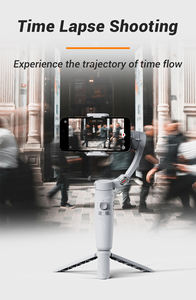 <span class=keywords><strong>Stabilisateur</strong></span> automatique de cardan de bâton de Selfie sans fil à 3 axes pour <span class=keywords><strong>iPhone</strong></span> nouveau support de téléphone portable de pli suivi de visage tenu dans la main - Product Image 4