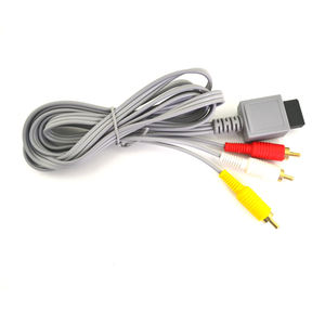 <span class=keywords><strong>Cable</strong></span> de Componente de 1.8 m, <span class=keywords><strong>Cable</strong></span> <span class=keywords><strong>Compuesto</strong></span> de Audio y Video AV de 3 RCA para Salida de Video Principal de 480p para Consola <span class=keywords><strong>Wii</strong></span> - Product Image 2