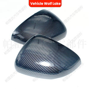 Cubiertas de espejo retrovisor de fibra de carbono Vehicle Wolf Lake para Benz W177, juego completo de material ABS - Product Image 2