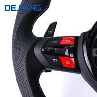 Volant de voiture en cuir M-Sport à fond plat pour BMW X1 X2 X3 X4 F30 F10 F21 F22 F15 F16 F45 E70 E90 E84 E71 E92 PROMOTION EXCEPTIONNELLE