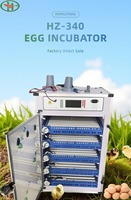 Inkubator Telur Ayam Harga Grosir untuk 340 Telur, Menetaskan Bebek, Kalkun, Burung Unta, Pembalik Telur Otomatis, Produktivitas Tinggi, Terbuat dari PC
