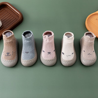 Chaussons pour bébé Chaussures de marche antidérapantes respirantes avec semelle souple en caoutchouc Baskets pour garçons et filles
