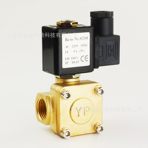 Vanne solénoïde à diaphragme pilotée JIN 1/4 po à deux voies pour compresseur d'air - Product Image 2