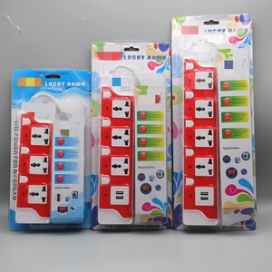 Multiprise avec protection contre les surtensions, 3 prises, IP44, 3500W - Product Image 2