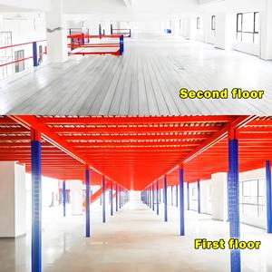 מחסן mzzanine רצפה מותאמת אישית מערכת מירוצים פלדה מרסנית - Product Image 2