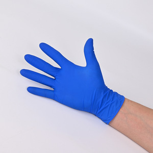 Guantes de Nitrilo Desechables de Grado Alimenticio, Gruesos, Impermeables, Resistentes al Aceite, para Uso Industrial y Doméstico, No Estériles, Libres de Látex, Lisos y Completos - Product Image 1