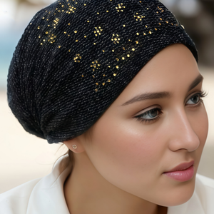 YASEEN Luxurious Mesh Eco-friendly Breathable Formal Women's Hollow Hat for All Seasons - Product Image 1