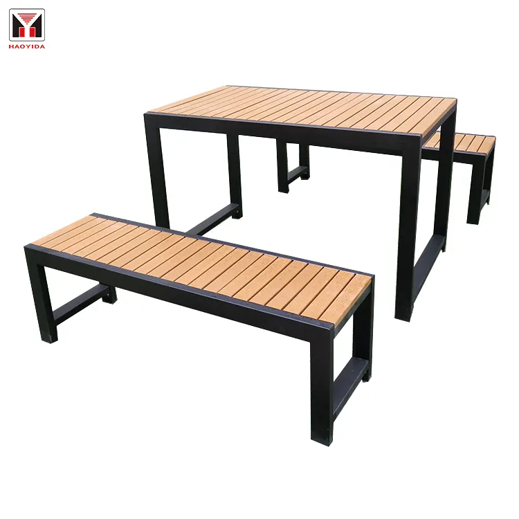 Sea Vocation Chat Chaise Repos Ding Table Banc En Bois Table Ensemble pour Resort Tourisme Scenic