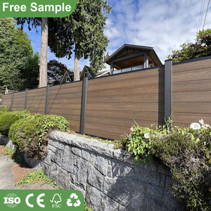 <span class=keywords><strong>Valla</strong></span> de WPC Postes compuestos acústicos para exteriores Paneles de <span class=keywords><strong>valla</strong></span> de <span class=keywords><strong>jardín</strong></span> al aire libre artificiales - Product Image 1