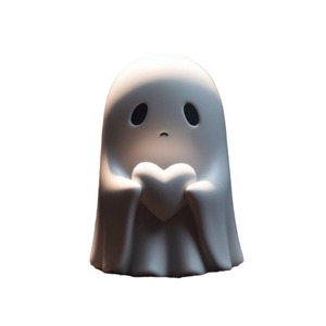 Ornements mignons en résine fantôme et doigt d'honneur, décorations de fête d'Halloween écologiques et neuves - Product Image 5