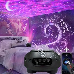 Proiettore Cielo Stellato con Altoparlante Musicale e Telecomando, Cupola Proiettore Galassia e Nebulosa a LED, Luce Notturna Alimentata Tramite USB per Decorazione Camera da Letto - Product Image 5
