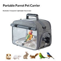 Kältebeständige, atmungsaktive Umhängetasche für Vögel, multifunktionale Outdoor-Tragetasche für Nymphensittiche, Mynas, Papageien und kleine Vögel