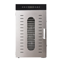 Voedseldehydrator met digitale instelbare timer & temperatuur, voedseldroger voor jerky, varkensvlees, rundvlees, fruit, hondenvoer