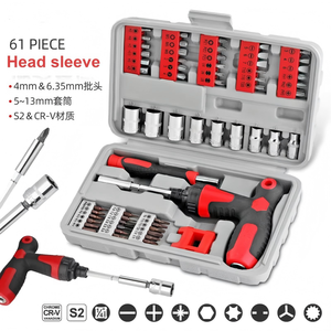 61 Pc Screwdriver Socket Wrench Tool Set With Bits And Extensions For Precision Repair - Product Image 5