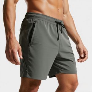 Pantalones Cortos Deportivos Casuales de Secado Rápido para Hombre, Personalizados OEM, para Correr, Entrenamiento, Fitness, Senderismo, con Bolsillos con Cierre - Product Image 1