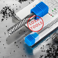 Panneau en fibre de verre, outil de coupe CNC, Circuit époxy en fibre de verre, panneau de plâtre, ciment, fraise d'extrémité de maïs, 10mm 8mm 10mm 12mm