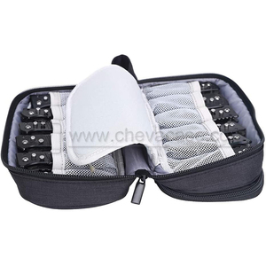 Fábrica 12 ranuras cuchillo plegable pantalla bolsa bolsillos cuchillo bolso acolchado caso <span class=keywords><strong>de</strong></span> cuchillo - Product Image 2