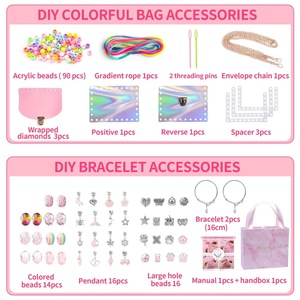 Juego de 112 Piezas para Hacer Pulseras con Cuentas, Kits de Joyería Unisex, Regalos, Diseño de Mariposa en Aleación de Cobre Chapado en Oro, Venta al Por Mayor - Product Image 5
