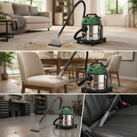 Aspirateur portable humide/sec de haute qualité K-D/W 1600W avec filtre HEPA 20L pour voiture, canapé, tapis et usage extérieur