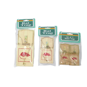 Eenvoudige Set Mentale Pedaal Houten Rat Snaptrap Snelle Actie Humane Houten Muizenval - Product Image 6
