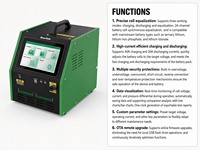 SmartSafe ECB240 Égaliseur Tout-en-un, Équilibreur de Batterie pour Véhicules Électriques, Outils de Diagnostic Automobile