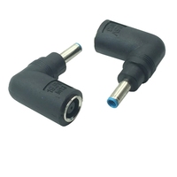 7.4x5.0mm à 4.5x3.0mm pointe adaptateur secteur connecteur convertisseur pour ordinateur portable HP Stream Spectre pavillon Envy Elitebook Split Chrome