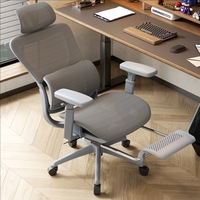 Chaise de bureau de direction de qualité luxueuse, ergonomique, inclinable, confortable, réglable, pour longues sessions d'étude et d'ordinateur