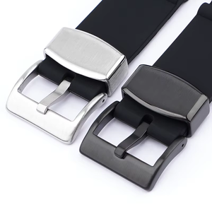 20 22mm Premium Soft Silikon <span class=keywords><strong>Selko</strong></span> Uhren armband Wasserdichte Sport Gummi Uhren armbänder für Samsung Garmin Fitbit Huawei Smart Watch - Product Image 5