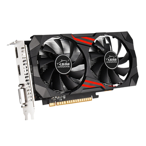 Tarjeta gráfica de alto rendimiento con doble ventilador GPU 1050TI 4GB 128 bits GDDR5 <span class=keywords><strong>PCI</strong></span> Express Tarjeta de video de escritorio - Product Image 2