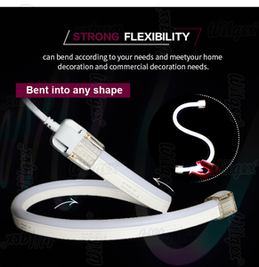 Néon Led Bande Lampe Luces SmartLetter <span class=keywords><strong>Corde</strong></span> 5050 Led Bande Néon Lumière 100m Ip65 4000k Néon Rgbic Haute Tension Led Bande Lumière - Product Image 4