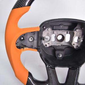 Volant sport en cuir et fibre de carbone personnalisé pour Dodge Charger <span class=keywords><strong>Challenger</strong></span> Hellcat SRT <span class=keywords><strong>RT</strong></span> Accessoires de voiture - Product Image 2