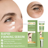 Sérum pour les poches sous les yeux OTVENA 12 ml, effet raffermissant rapide, soin des cernes, tous types de peau, effet instantané