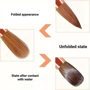 Ensemble de pinceaux pour gel UV à ongles, poils flexibles et durables, sans perte de poils, application uniforme, personnalisable, fournitures de manucure pour salon de beauté - Product Image 3