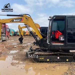 Excavatrice hydraulique sur chenilles originale de 6 tonnes de vente directe d'usine Sany 60C Volvo & Cummins Engine avec l'automate de moteur de composants de noyau - Product Image 4