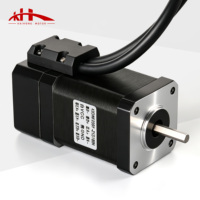 Kaihong 42x42x60+20mm 0.7Nm 24VDC 2 Fase Hybrid Nema 17 Motor Stepper Loop Tertutup dengan Encoder 1000 Line